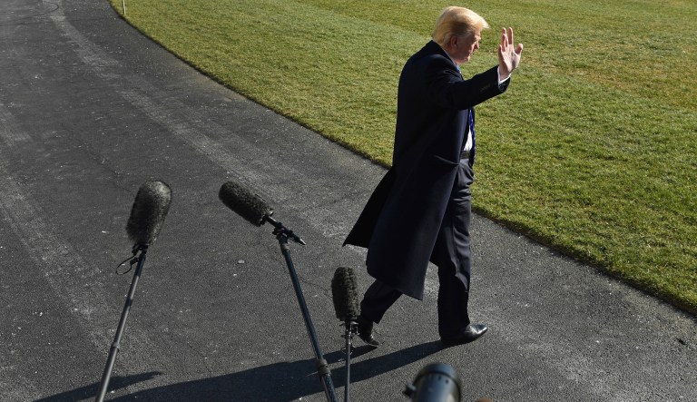 The Committee to Protect Journalists has awarded President Trump an honor for oppressing the media. (AP Photo/Susan Walsh)