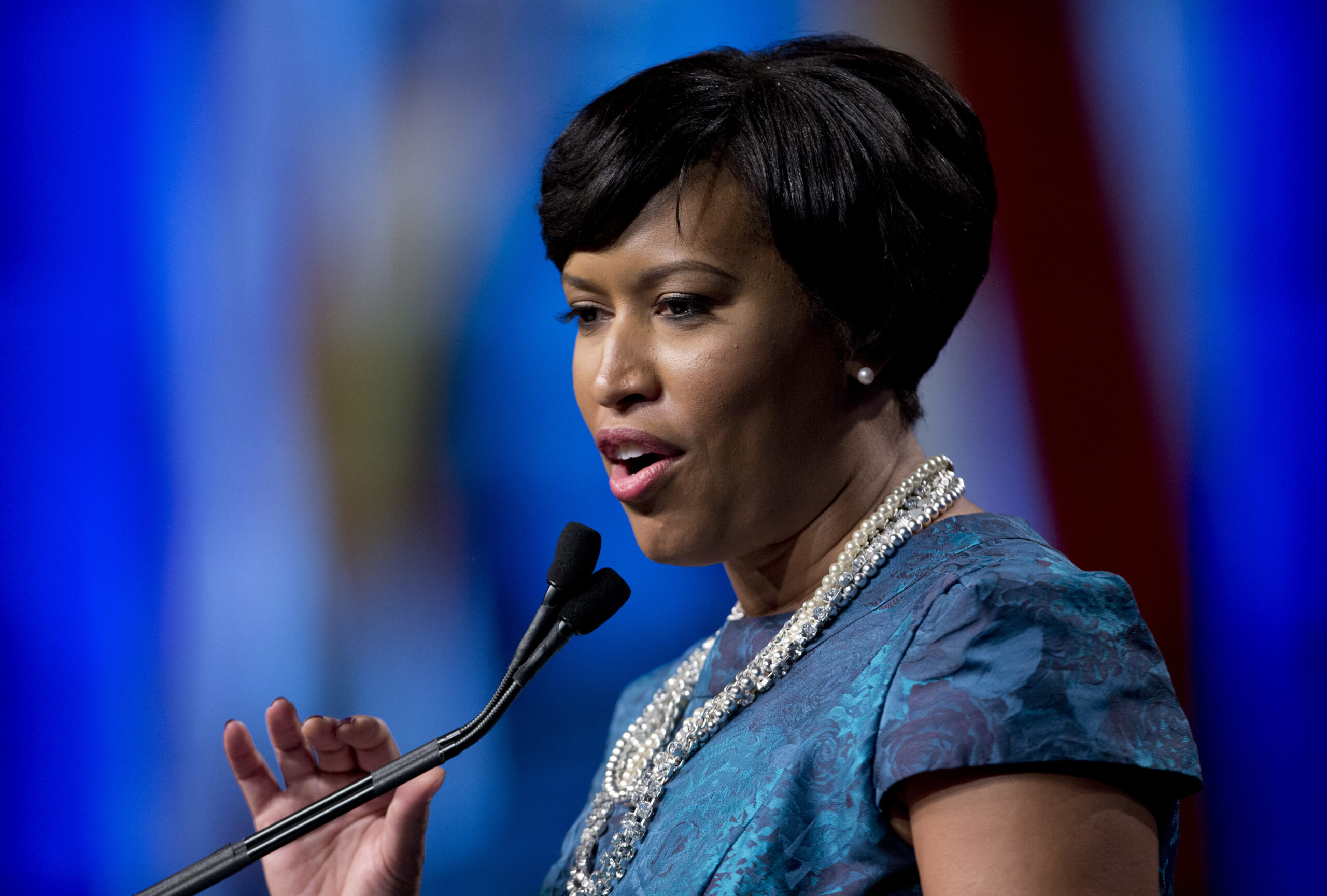 DC Mayor Bowser attends maskless indoor wedding after reinstated mask mandate