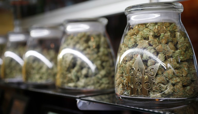 Colorado's marijuana shops expect to make $131.65 million in total sales for the month of June. (AP Photo/David Zalubowski)