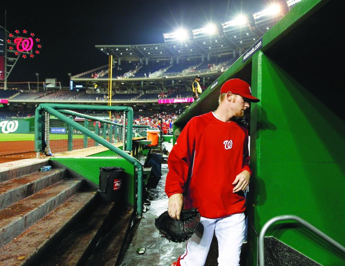 Alex Brandon/AP
Nationals starter Stephen Strasburg likely will make his next three scheduled starts but faces uncertainty the rest of the season.