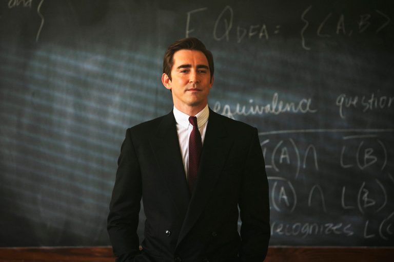 This photo released by AMC shows Lee Pace as Joe MacMillan in a scene from the television series, 