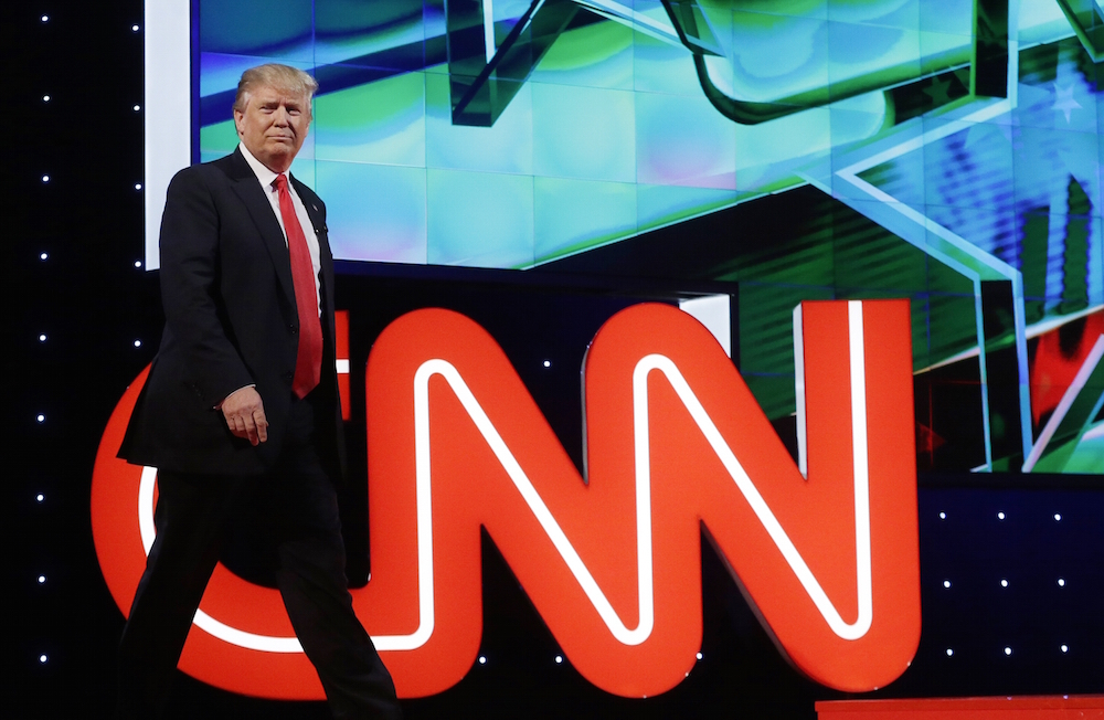 CNN chief pushes back on critics over ‘too much’ Trump coverage