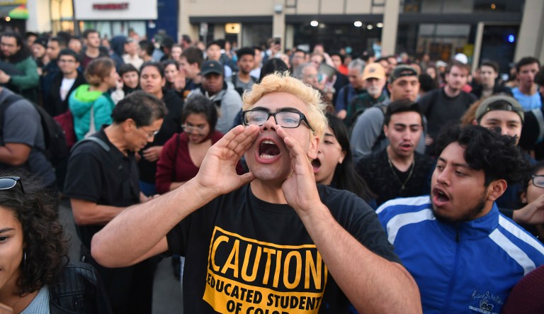 Let's not let Milo use the Free Speech Week name in vain. (AP Photo/Josh Edelson)