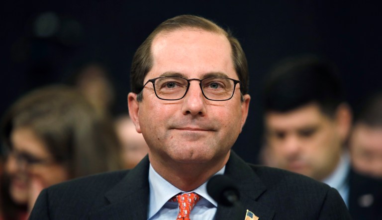 The Health and Human Services Secretary told reporters that he wanted to encourage states to experiment with different healthcare systems. (AP Photo/Jacquelyn Martin)