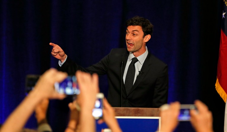 Even in defeat, Democrats building hopes for 2018 Jon Ossoff, the 30-year-old former congressional aide who is the Democratic candidate to replace Republican former Rep. Tom Price, now President Trump's secretary of health and human services, could still win the runoff in June. (AP Photo/John Bazemore)