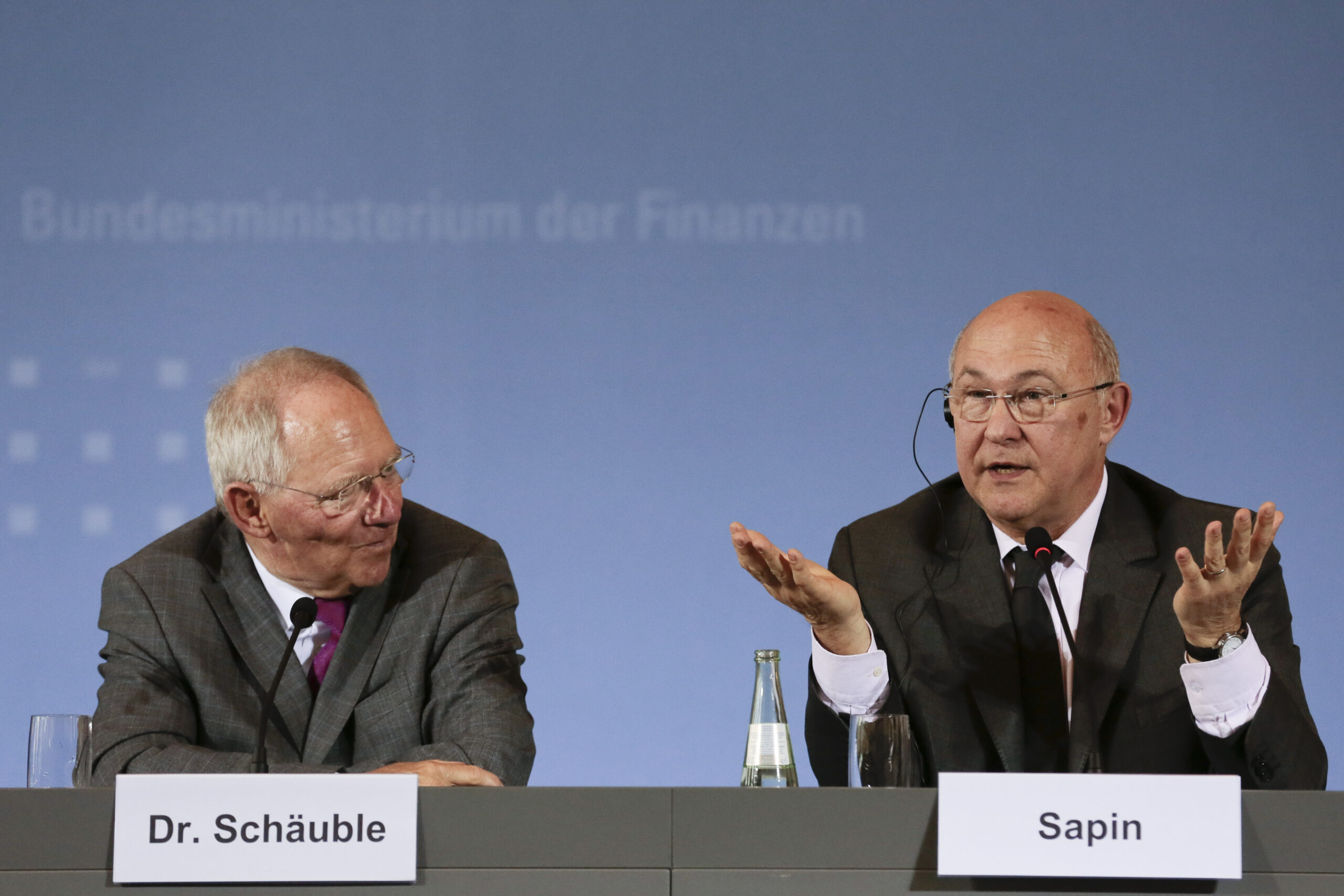 New French finance minister coy on deficit hopes