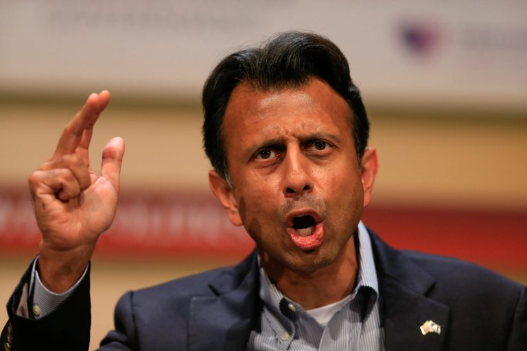Bobby Jindal criticized the large field of GOP candidates and their tendency to make drastic comments in order to increase their prominence. (AP Photo)Â 
