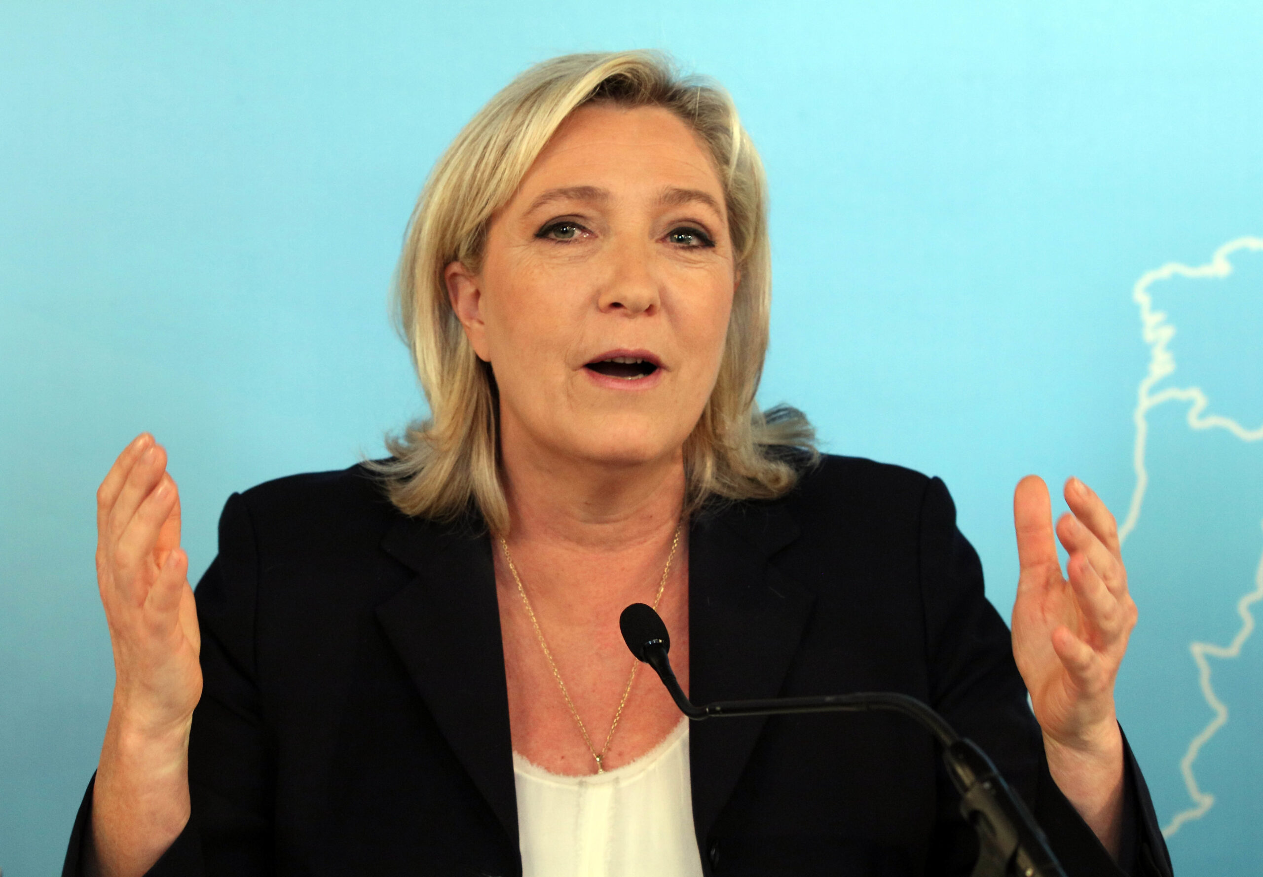 Leader of France’s hard right party: Anything would be better than Hillary Clinton