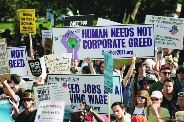 So what do the suits think of Occupy DC?