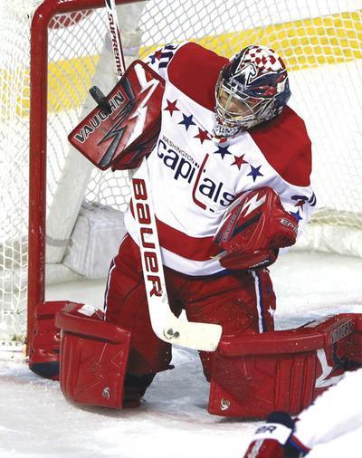 Tom Boland/AP
Capitals goalie Michal Neuvirth is coming off a shutout and has a career .922 save percentage and 2.23 goals-against average against the Hurricanes.