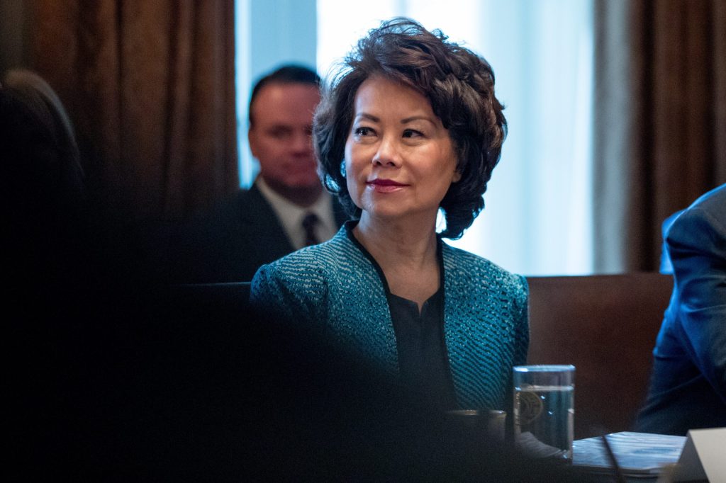 Elaine Chao: Trump’s $1 trillion infrastructure plan coming this year