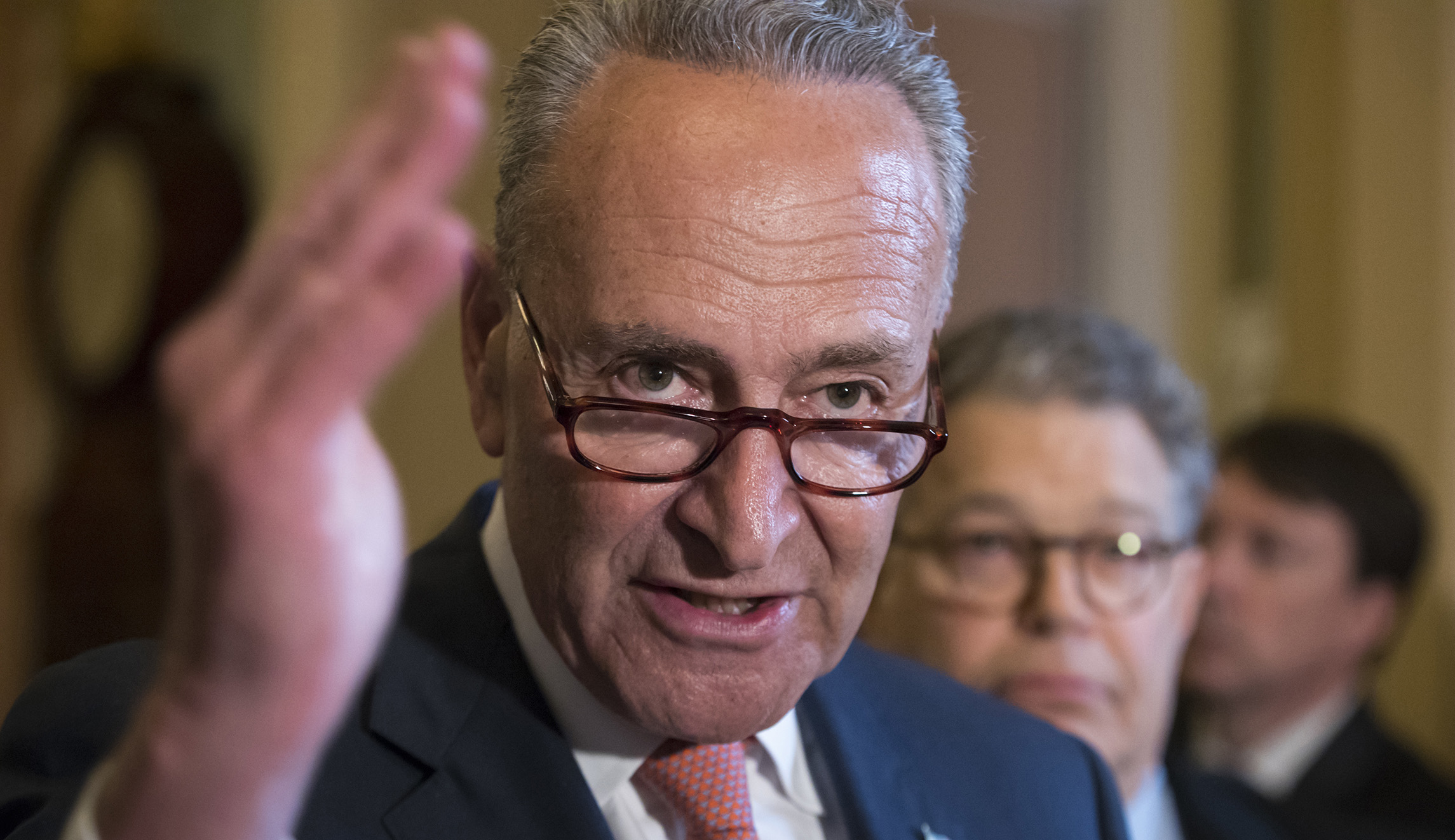 Chuck Schumer: Trump ‘actively trying to undermine’ healthcare system