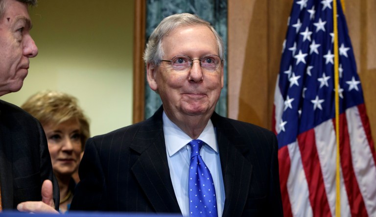 Senate Majority Leader Mitch McConnell, R-Ky., said 