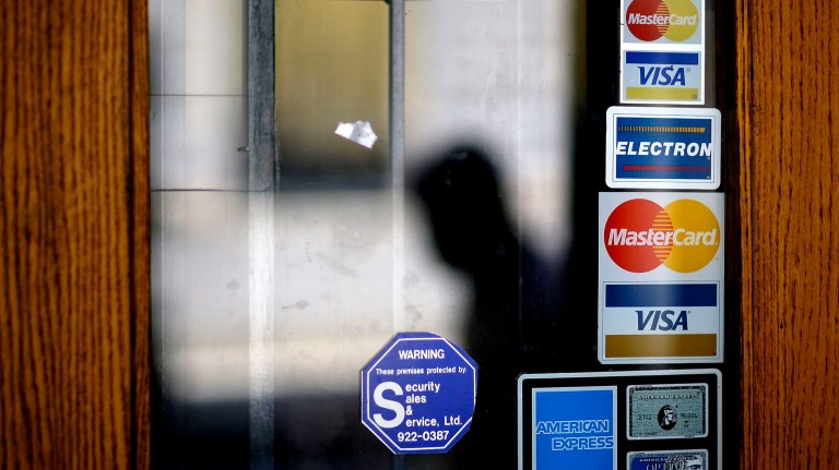 Unfortunately, it seems unlikely card brands will rise to the occasion and do the right thing by arming consumers with better payment technologies like chip and PIN. (AP Photo/David Goldman, File)