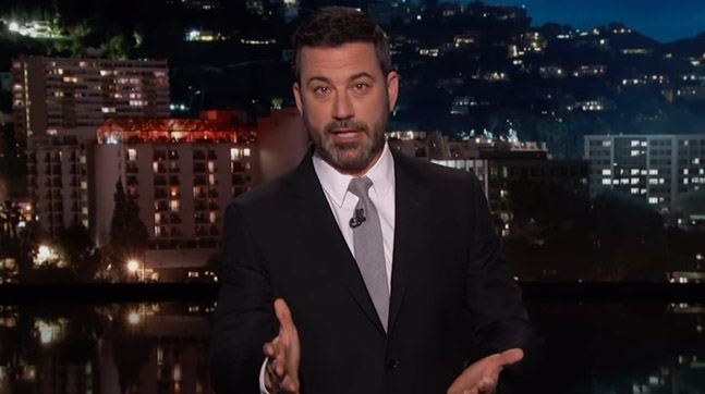 Jimmy Kimmel encourages viewers to sign up for ‘Trumpcare’ on Obamacare website