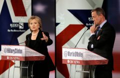 What topics are discussed most at the 2016 debates?