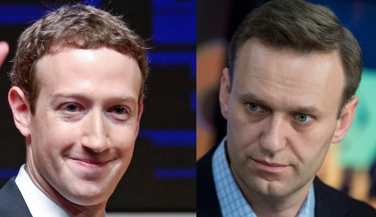 Mark Zuckerberg's supplication to Vladimir Putin is pretty remarkable. (AP)