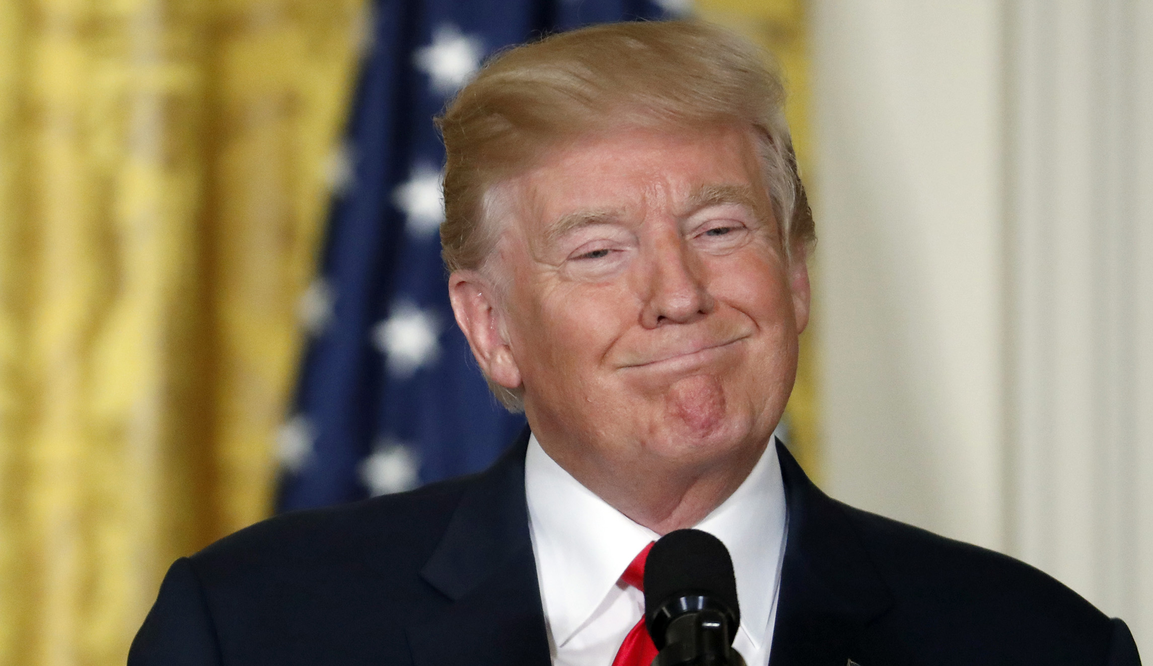 Trump’s approval rating increased in September for the first time since February