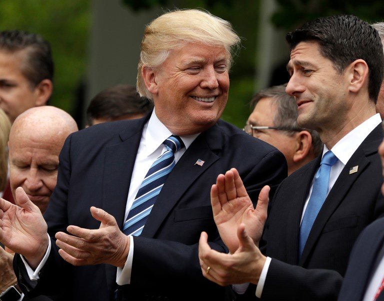 This bill is a shabby attempt at repeal-and-replace for a number of reasons. (AP Photo/Evan Vucci)