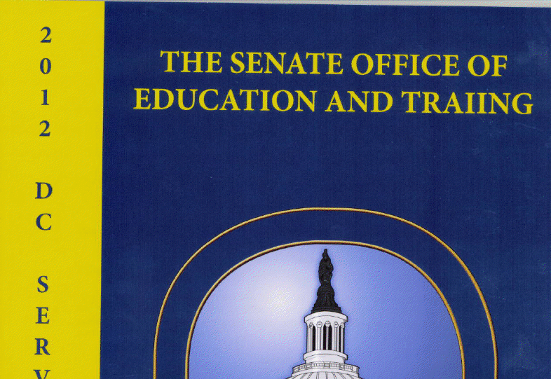 Oops: Typo on Senate education guide