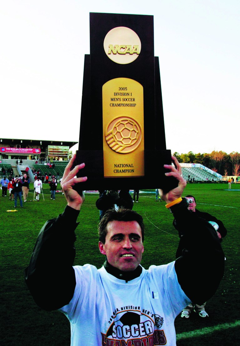 Gerry s/AP
Coach Sasho Cirovski has led Maryland to two national titles (2005, 2008).