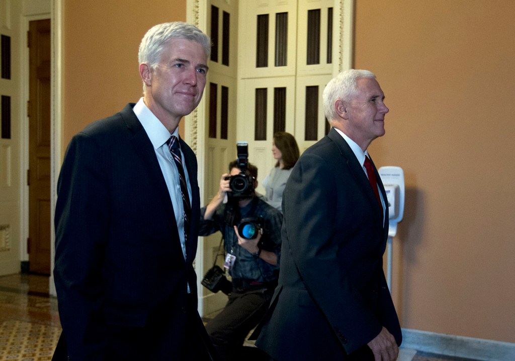 Conservative groups push back against liberal opposition to Neil Gorsuch