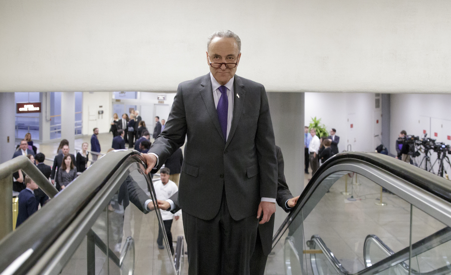 Schumer prepares to lead Democrats with outright Senate majority