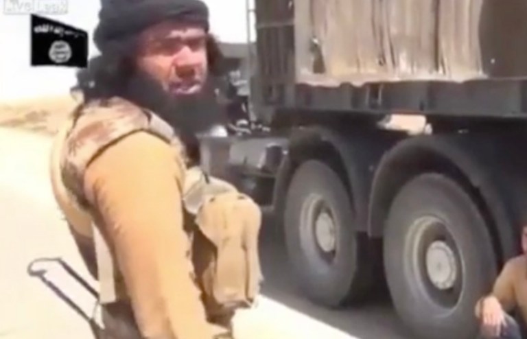 The Pentagon said Monday that an Islamic State leader Abu Wahib was killed another with other operatives of the terrorist group in a May 6 airstrike in Iraq. (Screen shot)