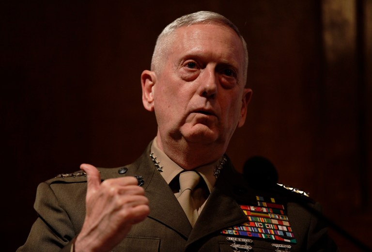 Retired Marine Corps Gen. James 