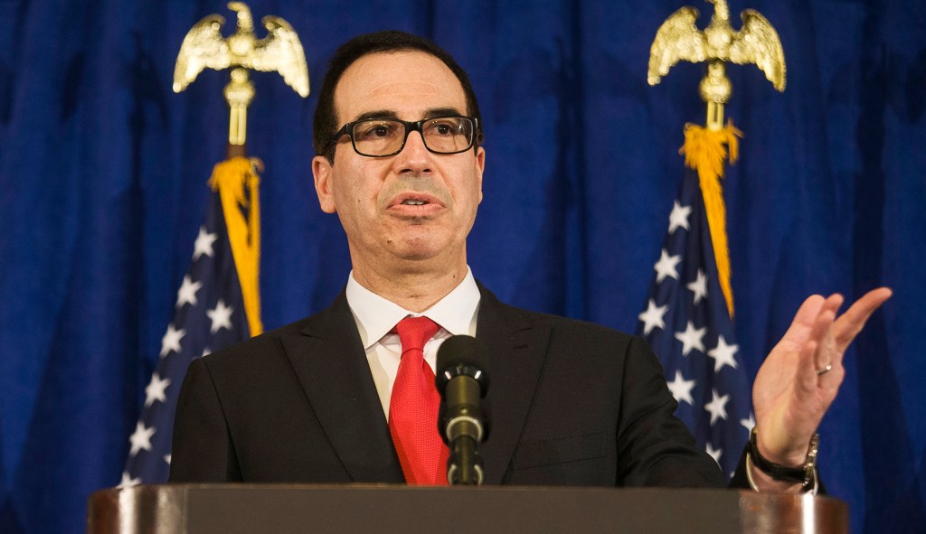 Steven Mnuchin: ‘I don’t have any reason to think’ Trump will fire Mueller