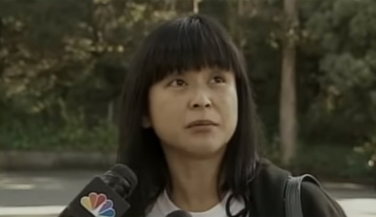 Yvette Felarca, a national leader of By Any Means Necessary, filed a temporary restraining order against former Berkeley College Republicans President Troy Worden, but dropped the request for a permanent order in October. (Image courtesy screenshot)