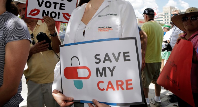 The state credited its reinsurance program for keeping health insurance increases at bay. (AP Photo/Lynne Sladky)