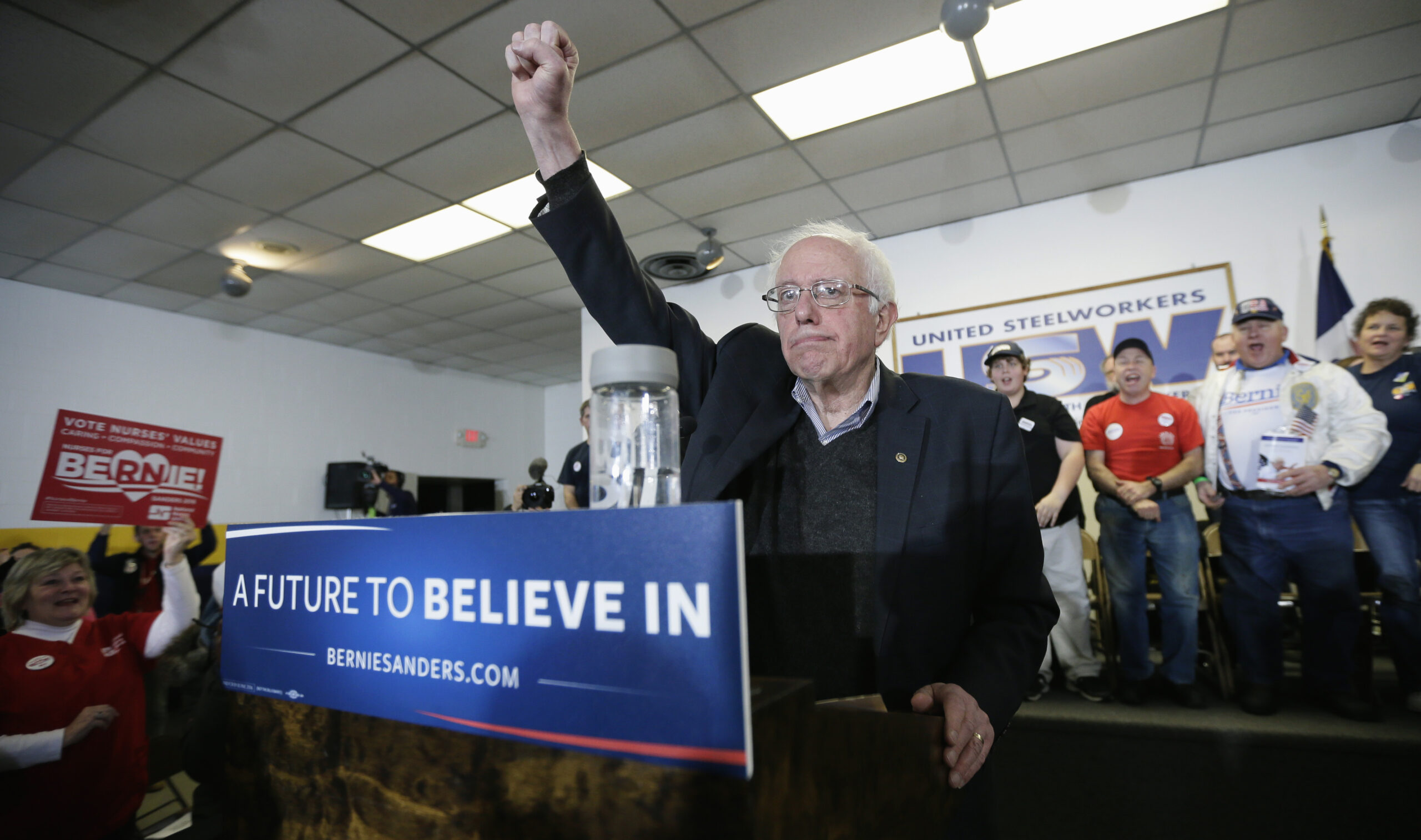 It BERNs: For first time, over half of Democrats say Sanders could win