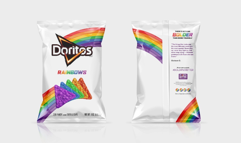 Doritos releases rainbow-colored LGBT pride chips
