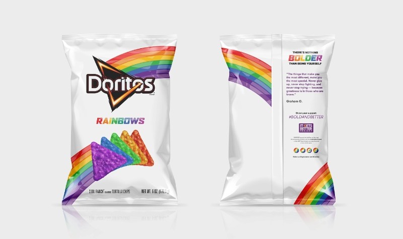 Doritos releases rainbow-colored LGBT pride chips