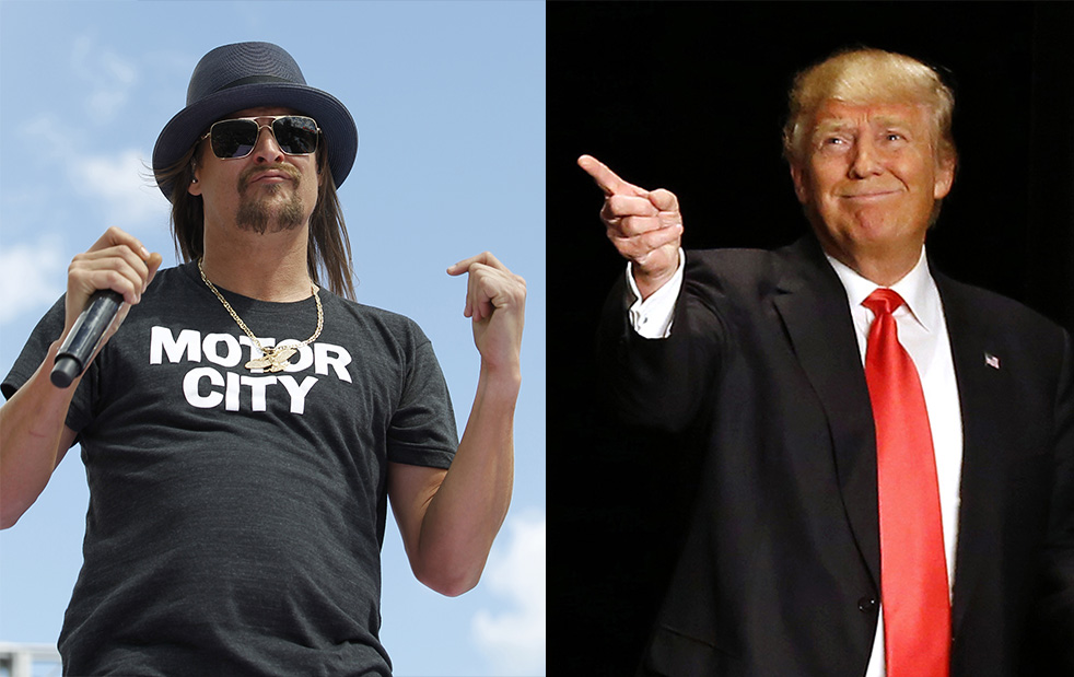 Kid Rock makes his pick for president