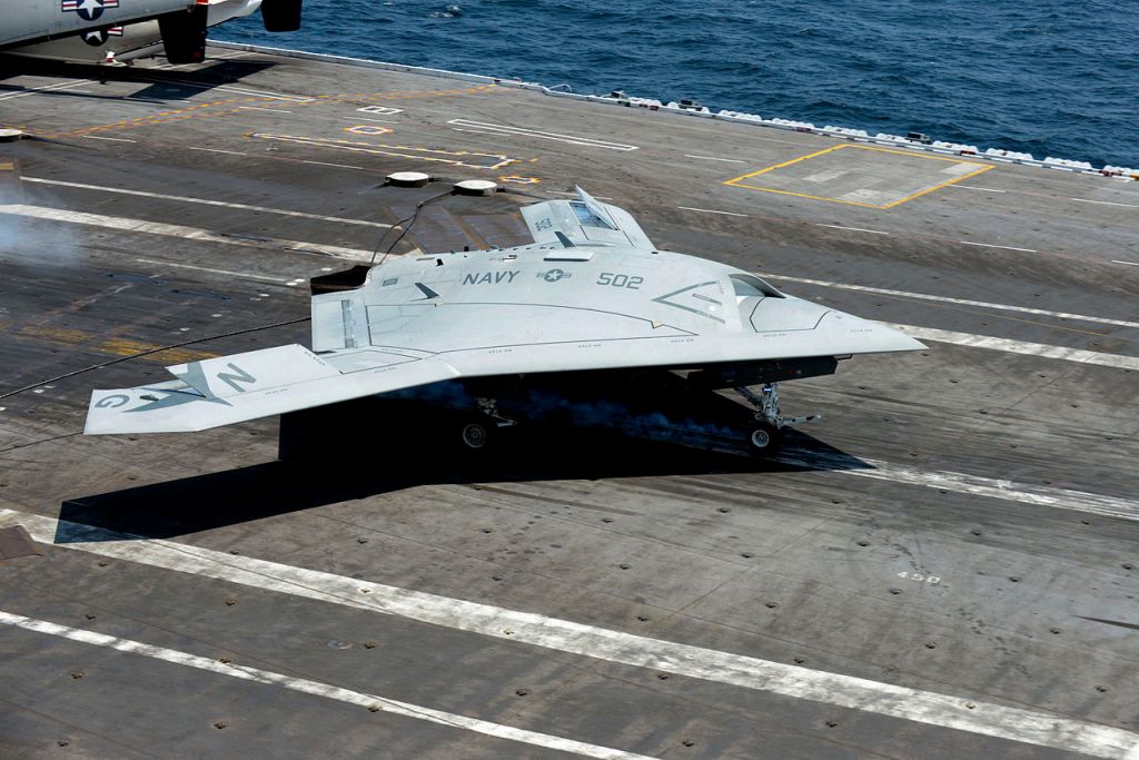 Navy conducts carrier-based testing of drone