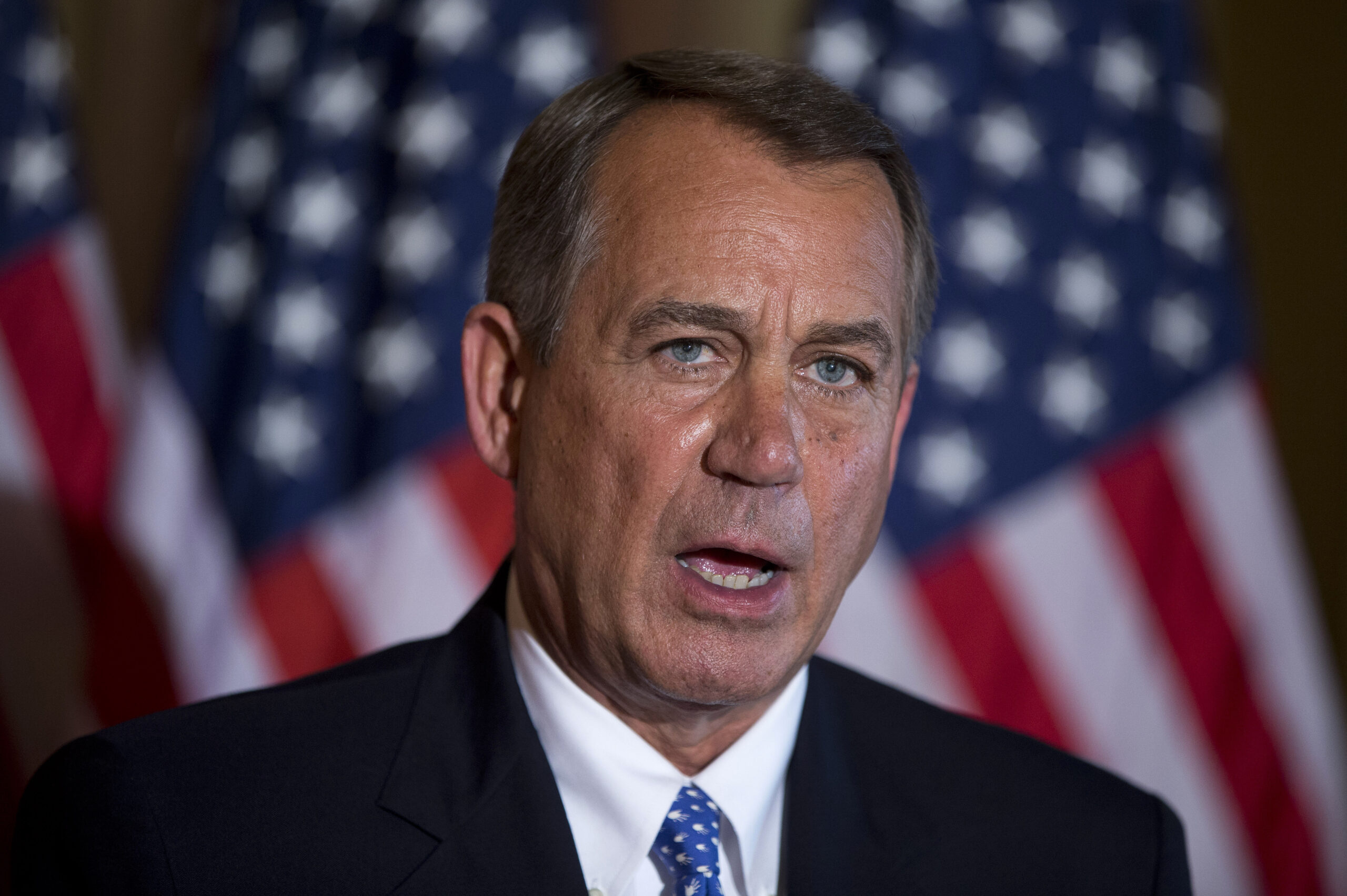 Obama, John Boehner trade barbs, hints of compromise