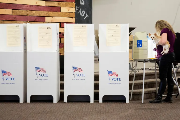 According to a new poll, the confidence Republicans have in the election process has declined over the past two months. (AP Photo/Otto Kitsinger)