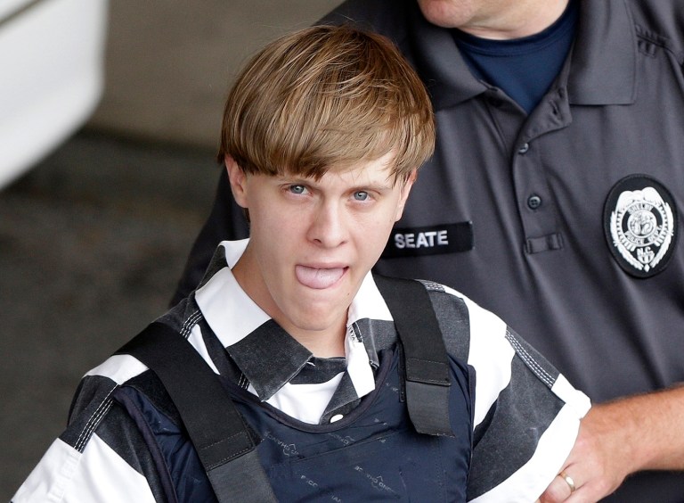 Charleston, S.C., shooting suspect Dylann Roof will be allowed to be represented by attorneys during the first phase of his trial. (AP Photo/Chuck Burton, File)