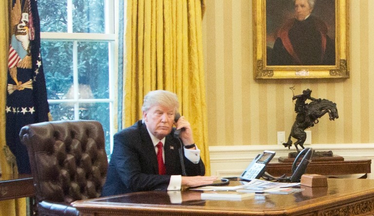 President Trump has often been the leaker of information he later said had no place in the news, Fox News host Howard Kurtz says in his new book about the Trump administration. (AP Photo/Manuel Balce Ceneta)