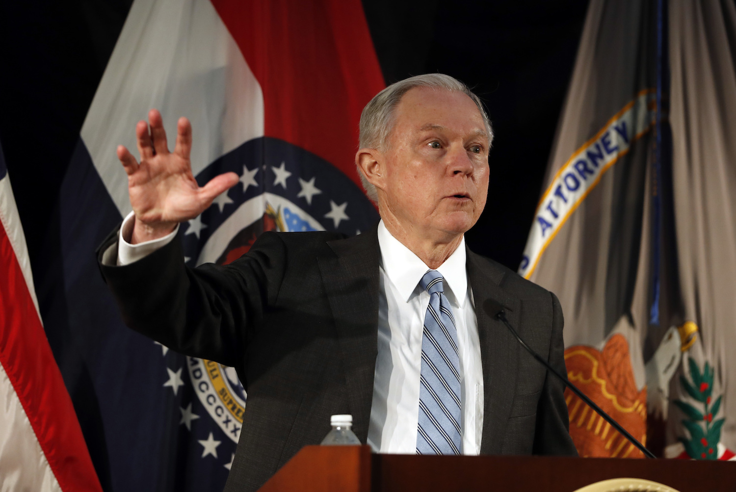 Sessions starts applying the law
