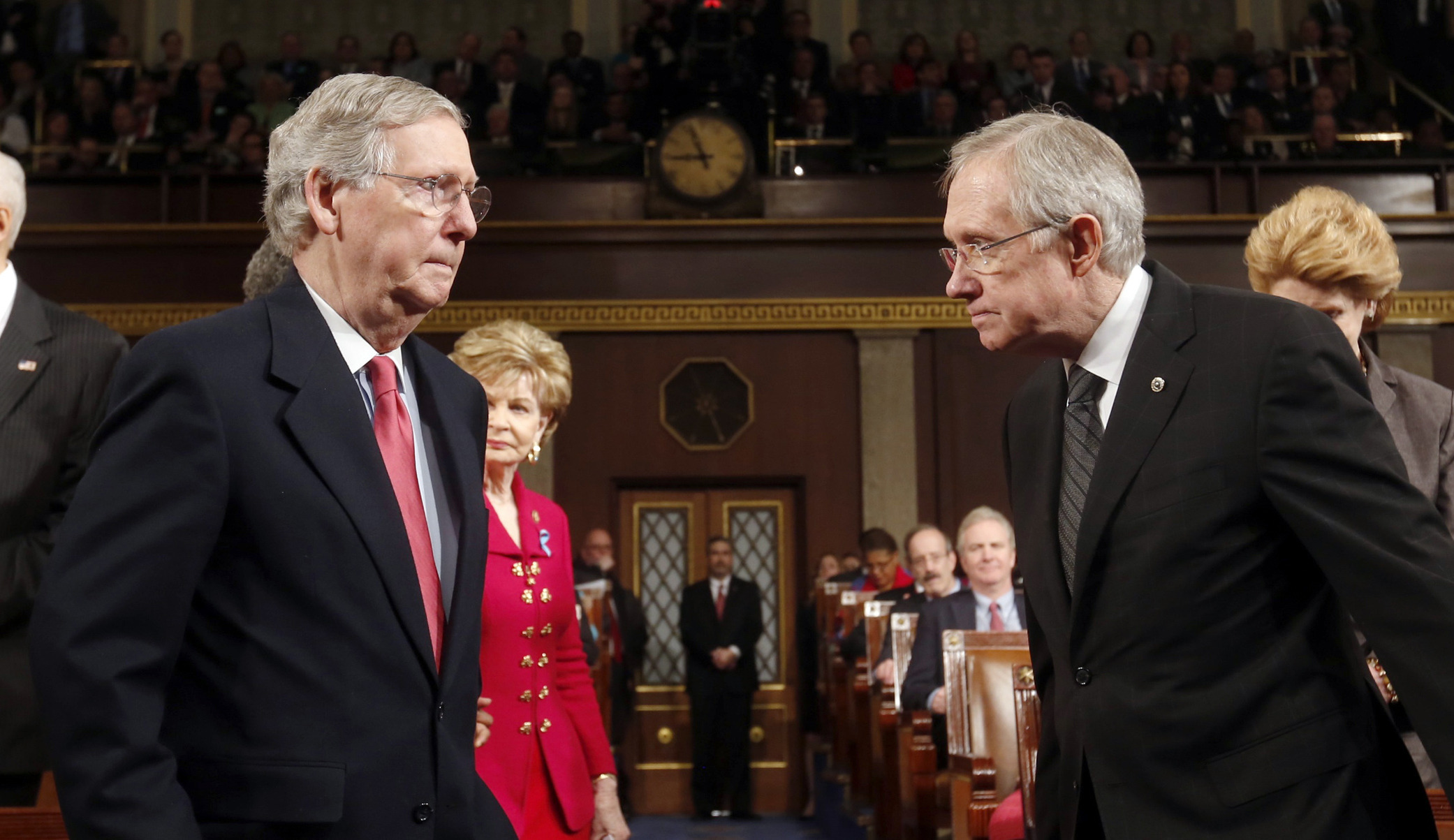 Mitch McConnell: Harry Reid’s ’embarrassing’ behavior is leading Senate to ruin