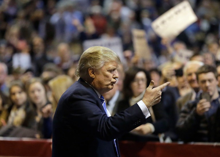 Donald Trump has ended the speculation by many of a contested Republican convention. (AP Photo/Steven Senne, File)