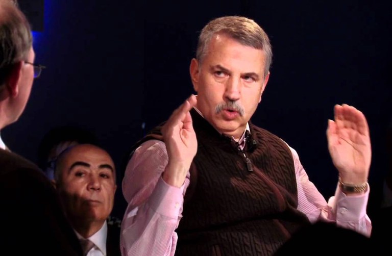 The purpose of Thomas Friedman's column is to bemoan that Sen. Bernie Sanders, I-Vt., Sen. Ted Cruz, R-Texas, and billionaire businessman Donald Trump are insufficiently in awe of American entrepreneurship, government institutions and 