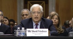 Top Democrat Inclined to Support Trump’s Pick for Israel Ambassador