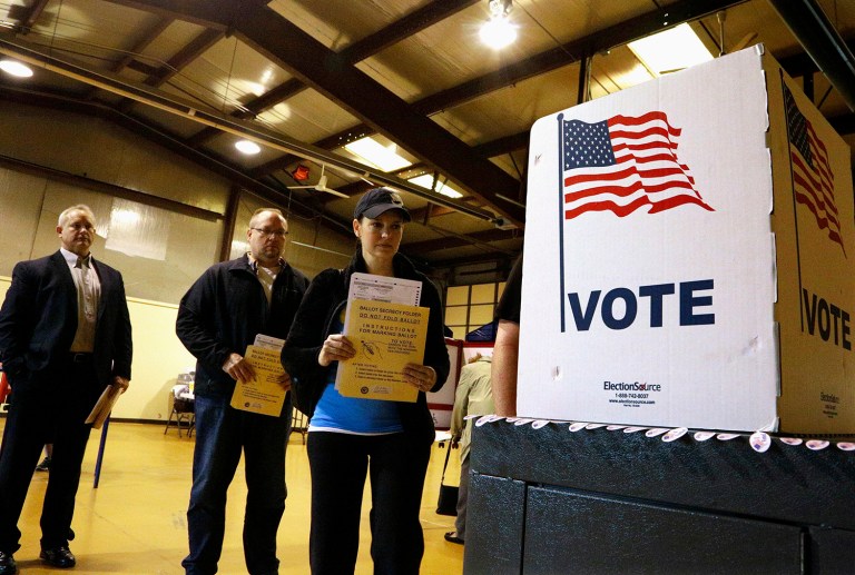 According to a new poll, 36 percent of U.S. adults surveyed said they saw voter fraud as a major problem. Another 32 percent said they viewed the idea of eligible voters not being allowed to cast a vote as a 