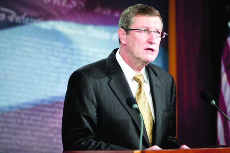 T.J. Kirkpatrick/Getty Images
Sen. Kent Conrad, D-N.D., said both parties need to work together to find a compromise on the budget showdown.