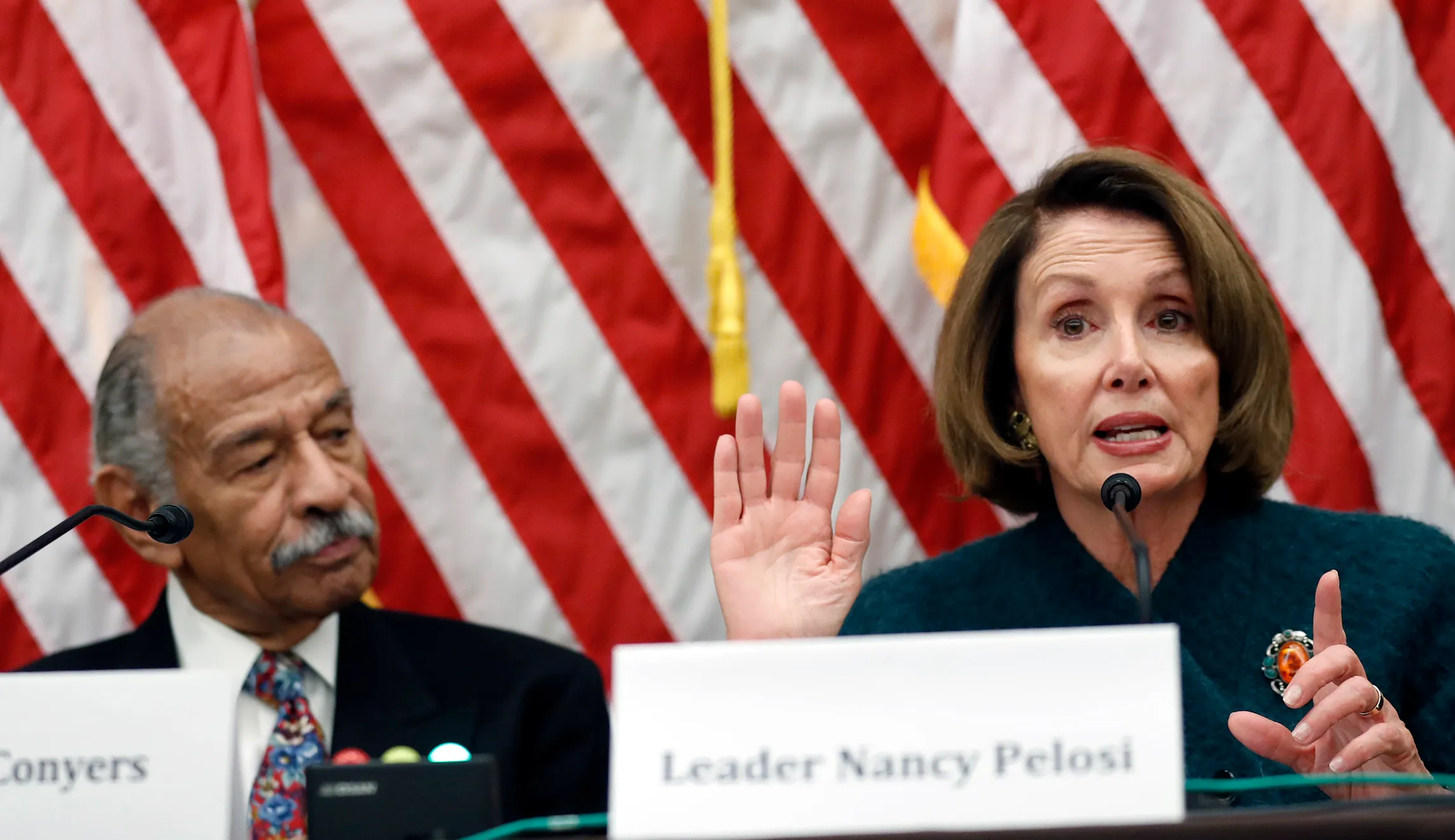 Nancy Pelosi won’t say John Conyers should resign due to sexual harassment claims: ‘Icon’ deserves ‘due process’
