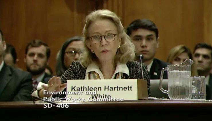 Senate Democrats had successfully stalled White's confirmation in December. (YouTube)